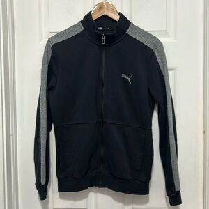 PUMA mock neck track jacket. Size S.
